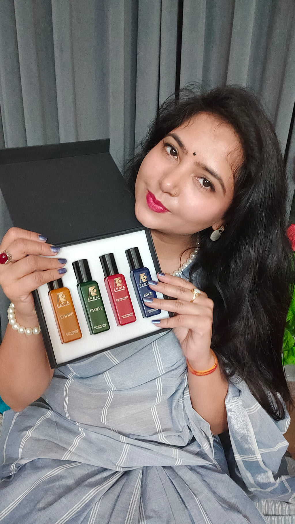 EKDIA Unisex Perfume Gift Set — Evolve, Element, Empire & Edge
