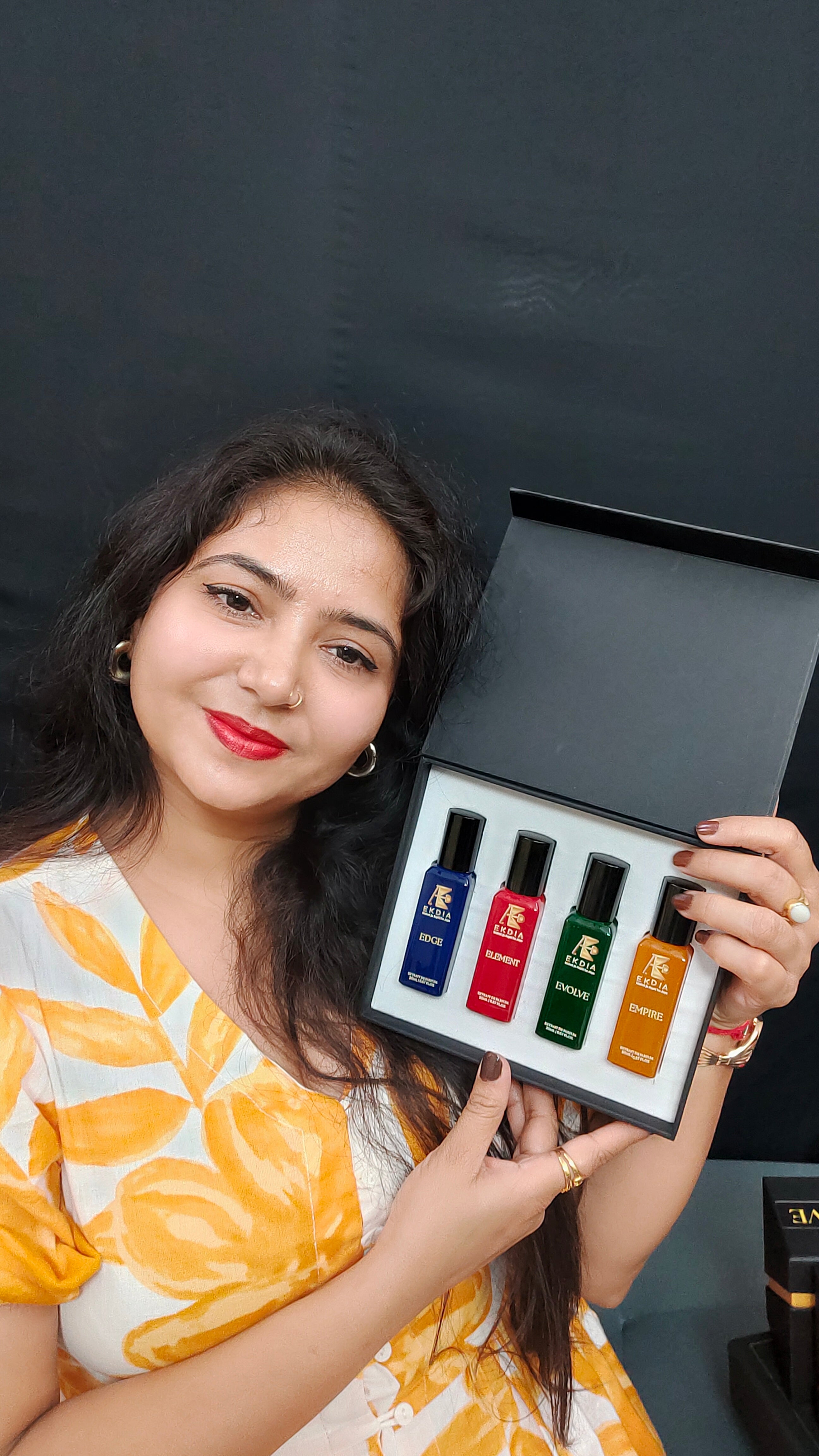 EKDIA Unisex Perfume Gift Set — Evolve, Element, Empire & Edge
