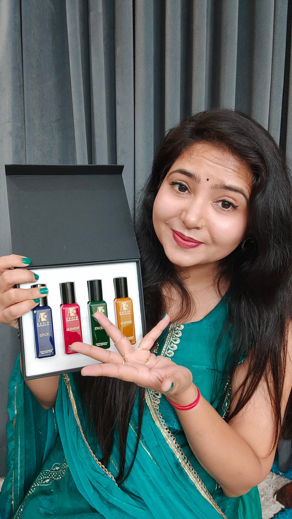 EKDIA Unisex Perfume Gift Set — Evolve, Element, Empire & Edge