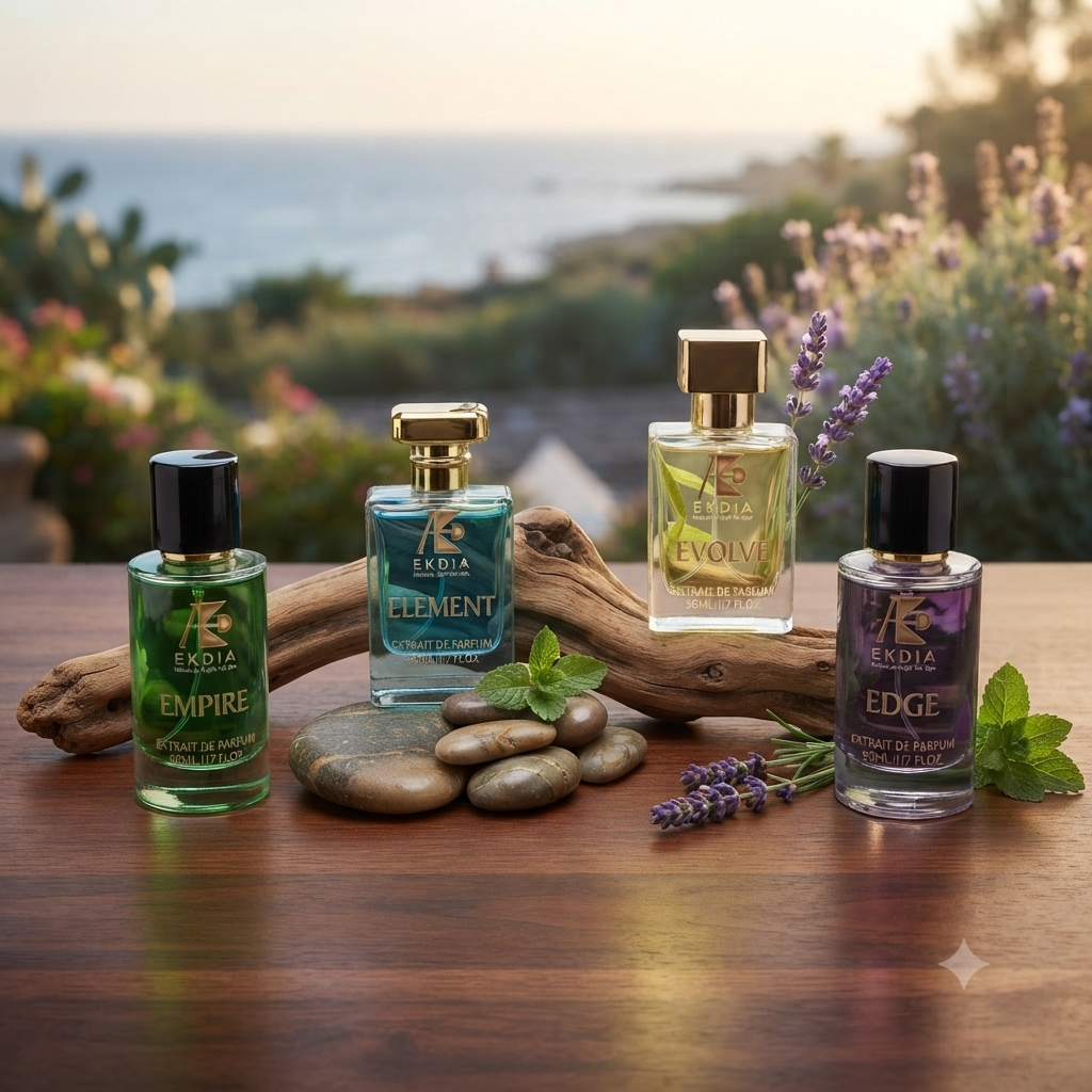 EKDIA Unisex Perfume Gift Set — Evolve, Element, Empire & Edge