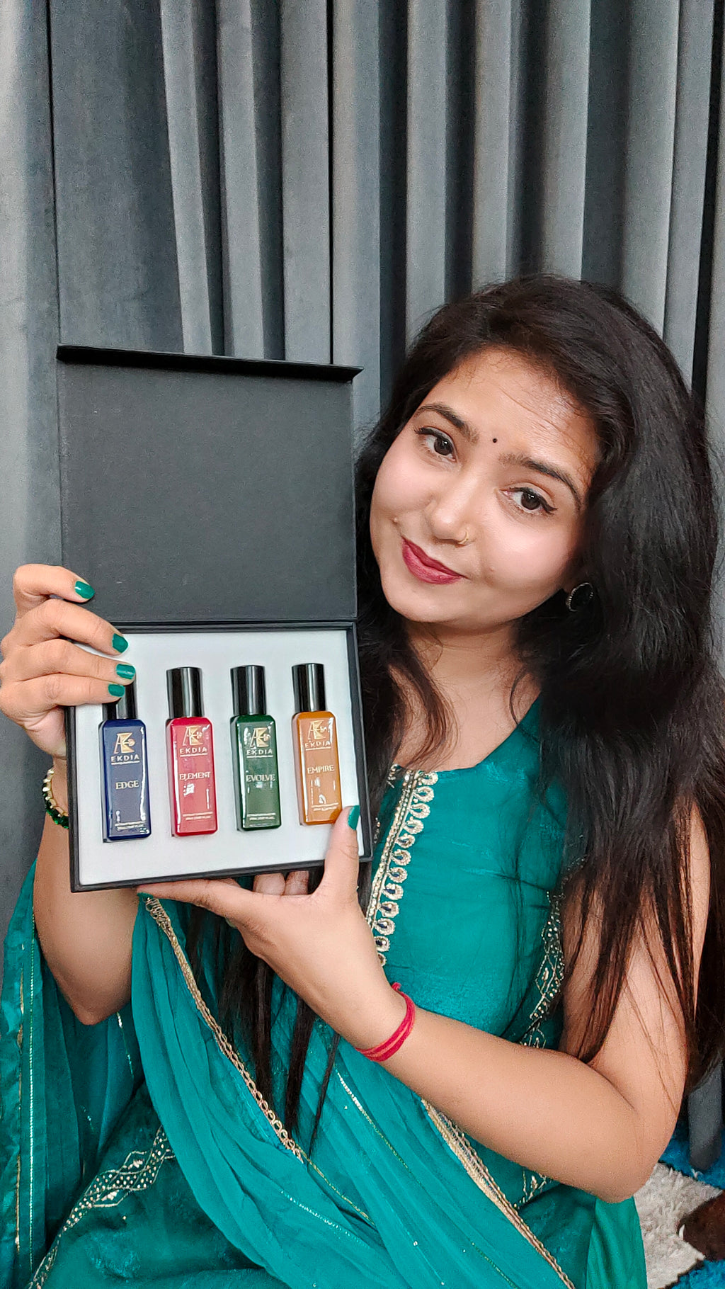 EKDIA Unisex Perfume Gift Set — Evolve, Element, Empire & Edge